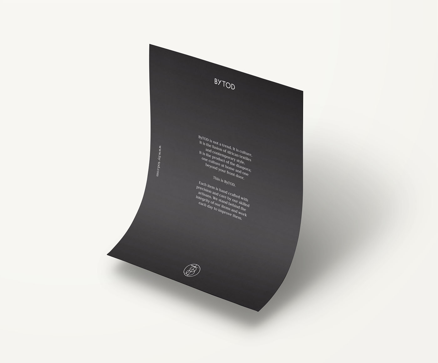 ByTOD紡織服裝品牌LOGO設計VI設計-上海logo設計VI設計公司