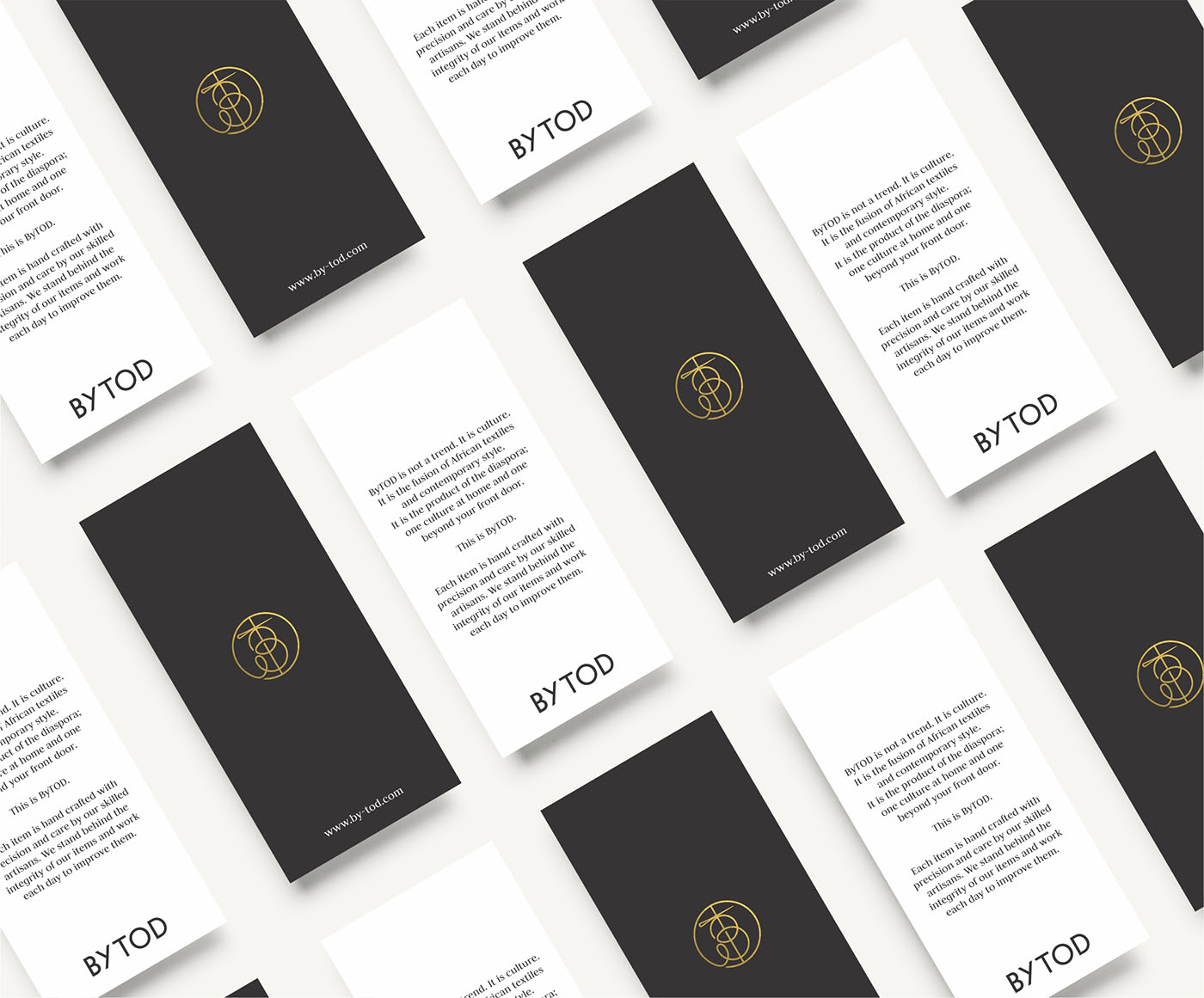 ByTOD紡織服裝品牌LOGO設計VI設計-上海logo設計VI設計公司