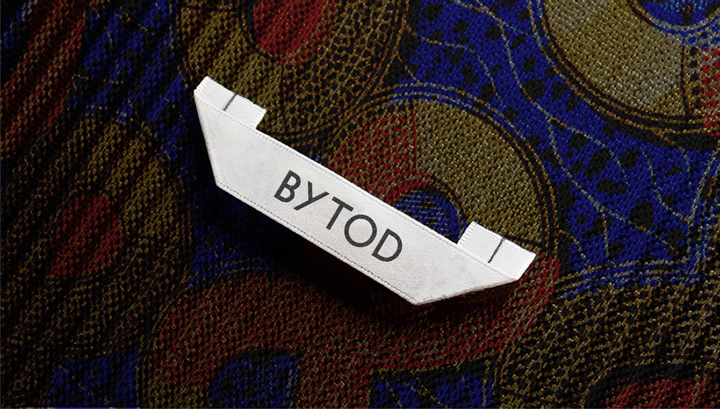 ByTOD紡織服裝品牌LOGO設計VI設計-上海logo設計VI設計公司