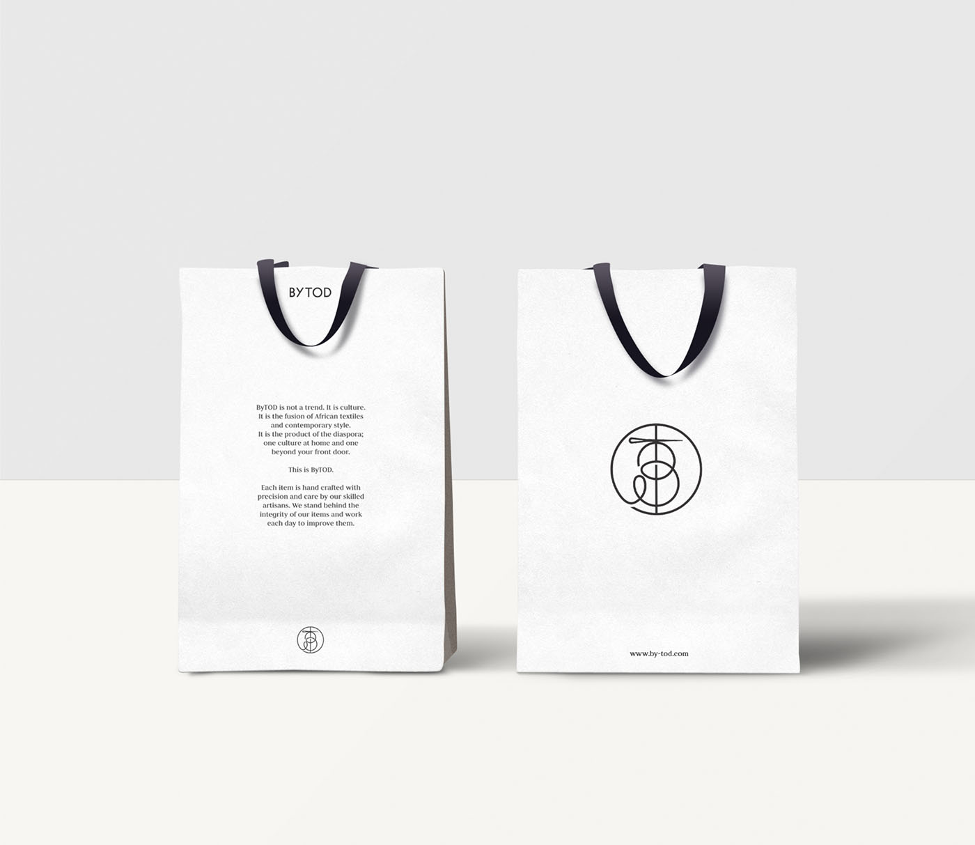 ByTOD紡織服裝品牌LOGO設計VI設計-上海logo設計VI設計公司