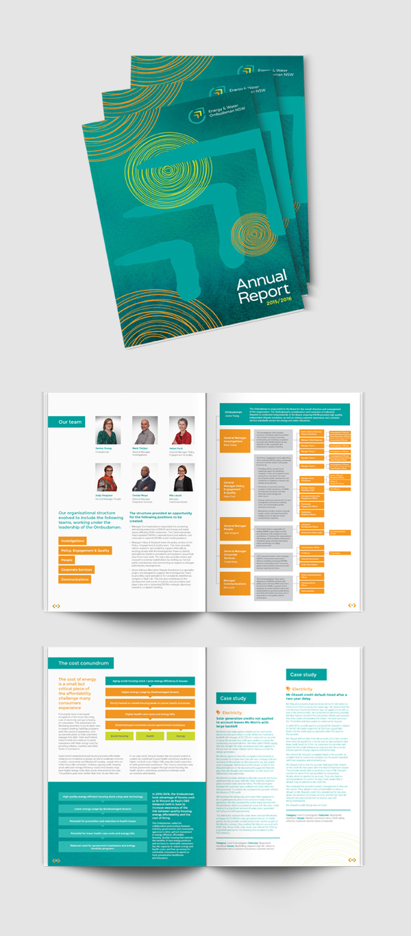 上海品牌VI設計公司:澳大利亞能源與水利監察機構VI設計-宣傳畫冊設計