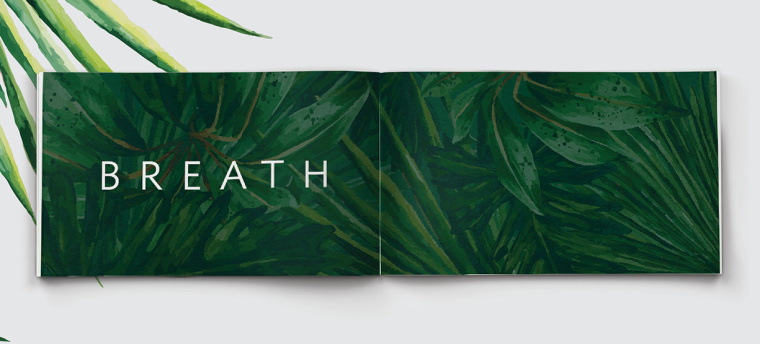 上海logo設計公司分享簡約綠色環保格調米韋達高檔小區住宿地產品牌宣傳畫冊設計