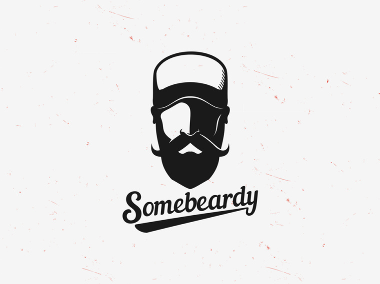 上海logo設計公司欣賞：人物面部特寫logo設計