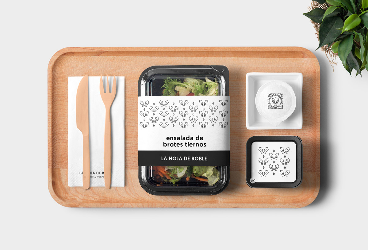 上海品牌VI設(shè)計公司分享一個簡約樸素風(fēng)格像樹葉鄉(xiāng)村酒店VI設(shè)計logo設(shè)計