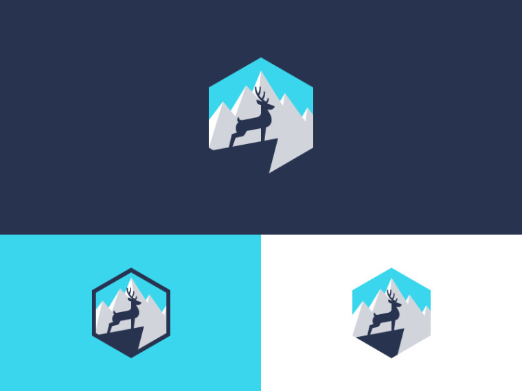 35個創意大山logo設計靈感的集合-尚略logo設計公司