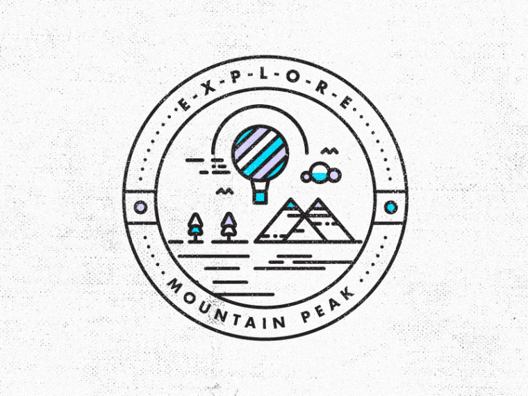 35個創意大山logo設計靈感的集合-尚略logo設計公司