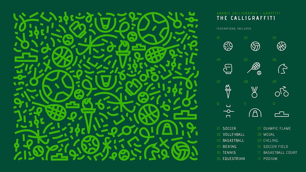 沙特體育品牌SaudiSport品牌vi形象設計-上海品牌VI設計公司