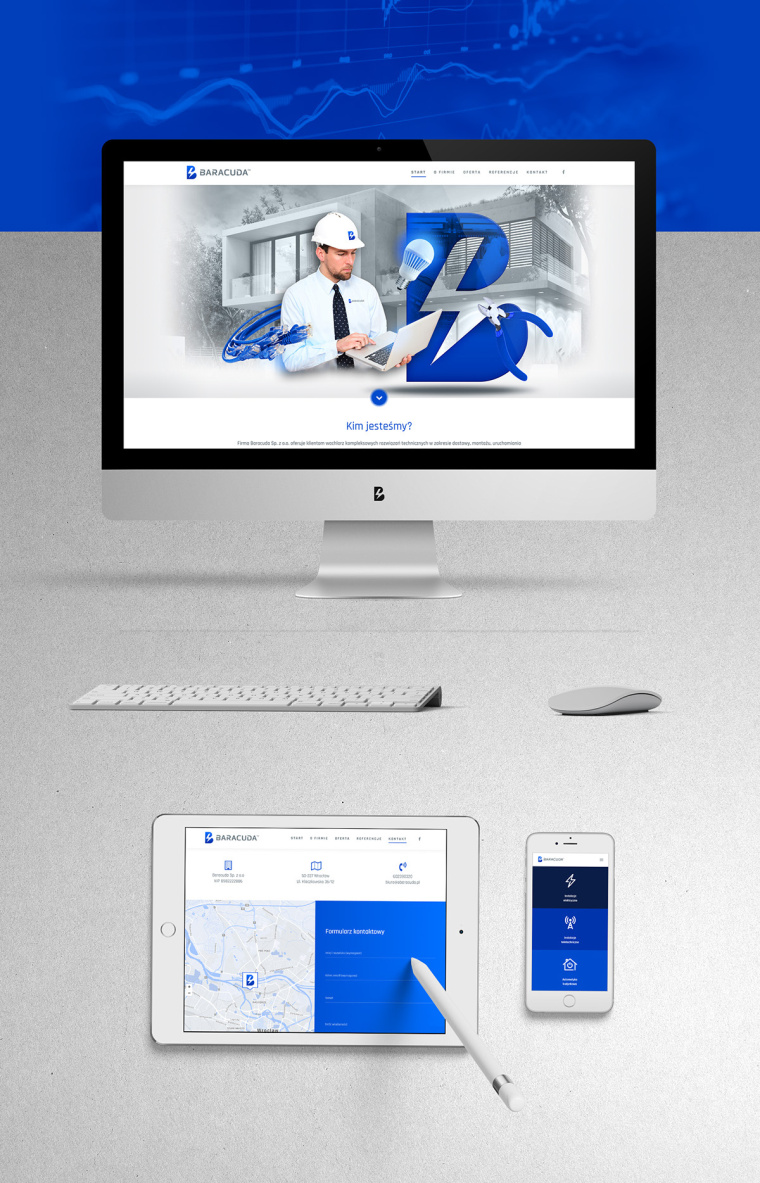 Baracuda Sp工業服務品牌形象設計-VI設計網站設計--上海品牌VI設計公司