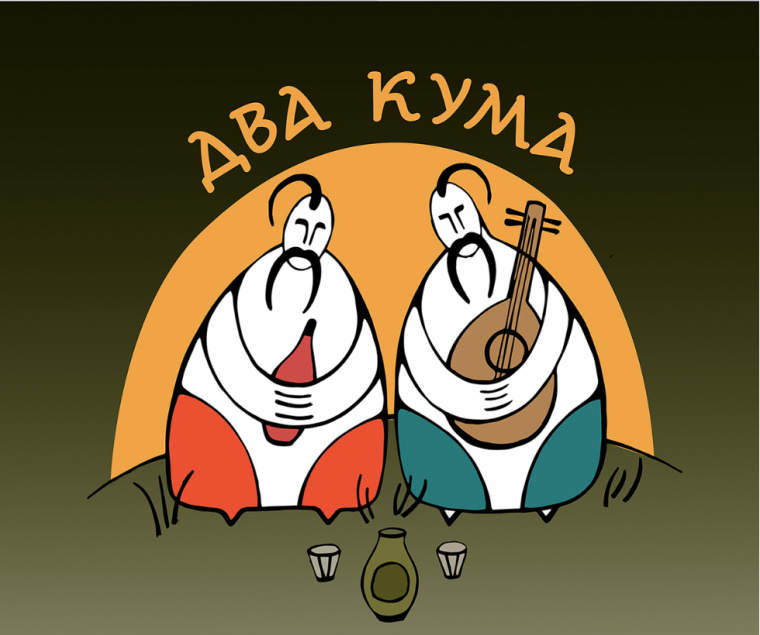 插畫人物夸張的ДВА 蔬菜腌制品罐頭包裝設計-上海包裝設計公司欣賞