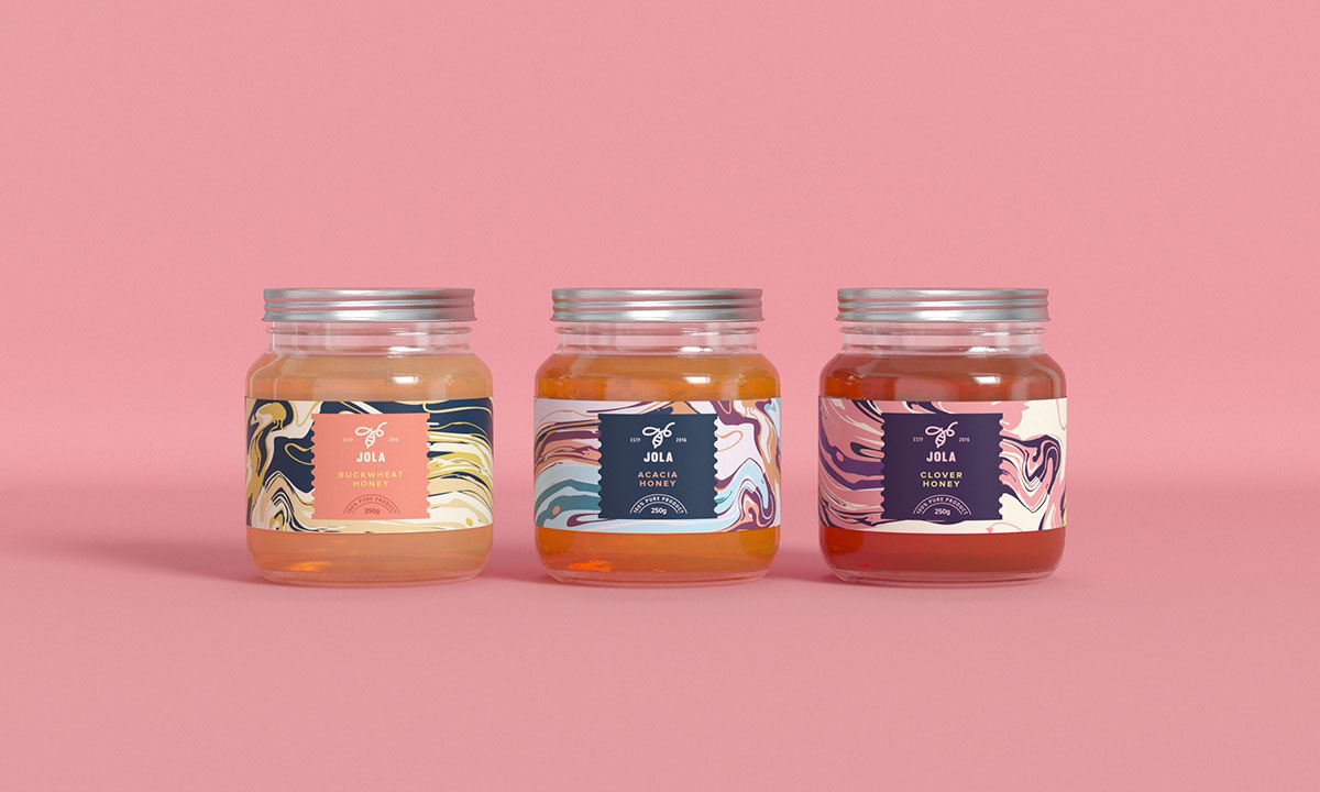 年輕蜂蜜品牌“JOLA”品牌形象設計--產品包裝設計