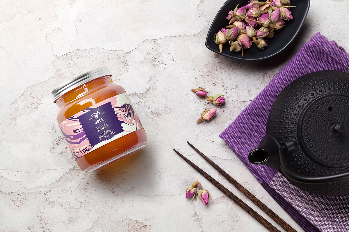 年輕蜂蜜品牌“JOLA”品牌形象設計--蜂蜜深加工產品包裝設計