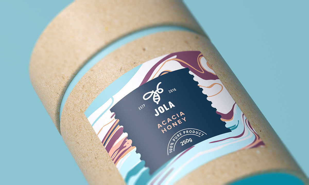 年輕蜂蜜品牌“JOLA”品牌形象設計--蜂蜜深加工產品包裝設計