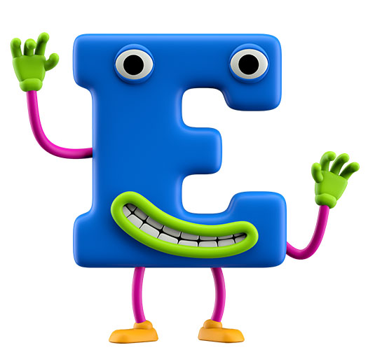 卡通人物造型創意英文字體設計-上海品牌設計公司