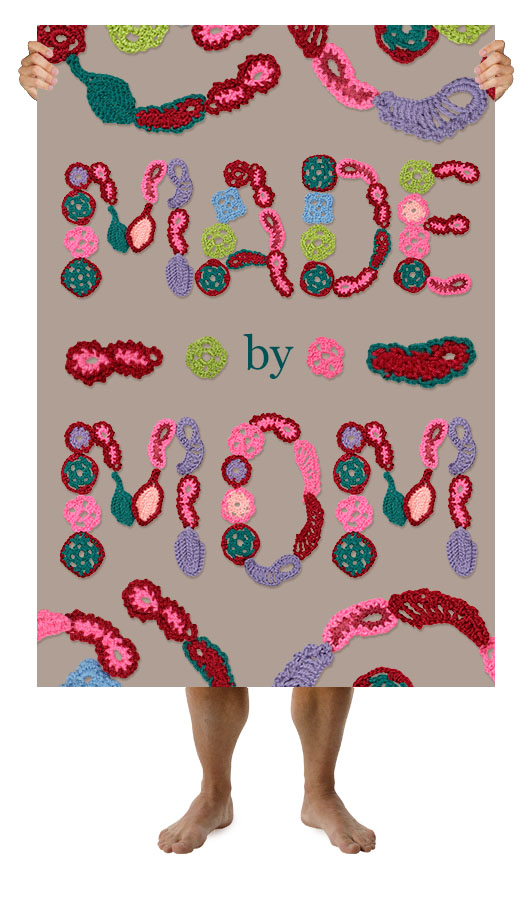 絨線創意英文字體設計-上海品牌設計公司