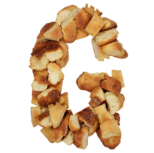 面包創意英文字體設計-上海品牌設計公司