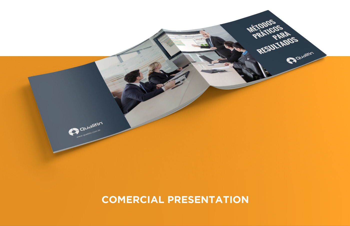 上海畫冊(cè)設(shè)計(jì)公司欣賞：Qualitin商務(wù)演示宣傳畫冊(cè)設(shè)計(jì)