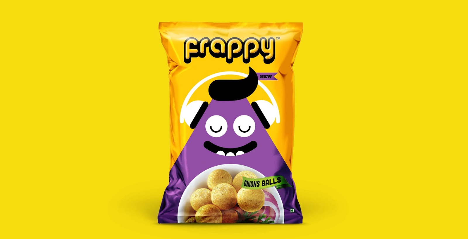 上海包裝設計公司欣賞：可愛的frappy兒童休閑零食包裝設計