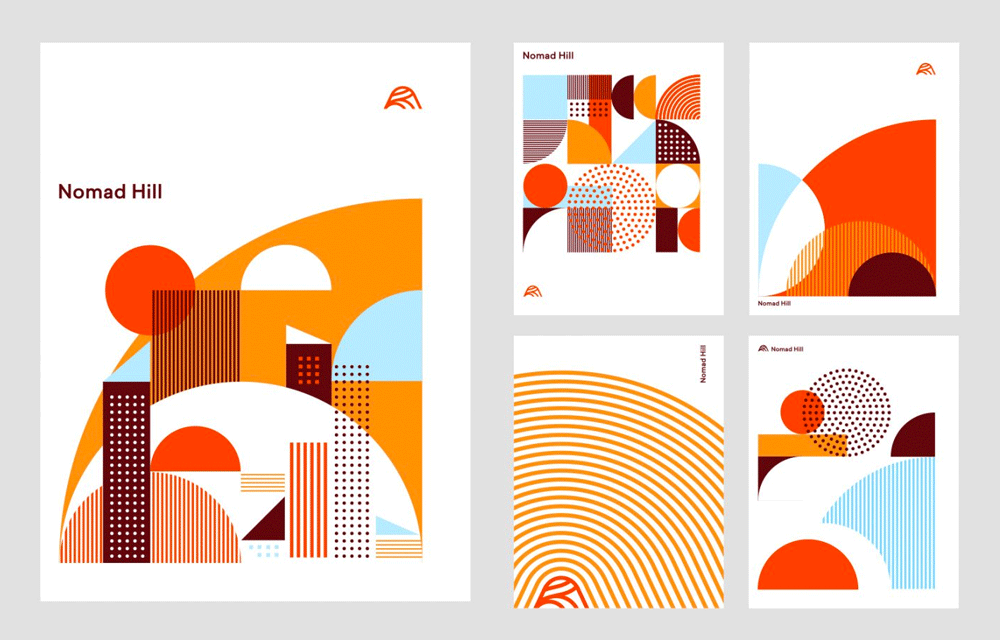 Nomad Hill 旅游定制公司企業vi設計-上海VI設計公司