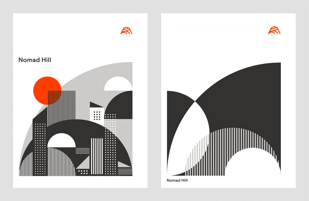 Nomad Hill 旅游定制公司企業vi設計-上海VI設計公司