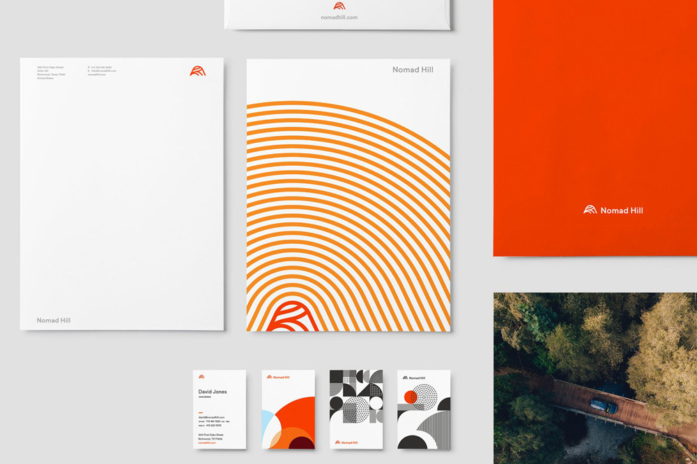 Nomad Hill 旅游定制公司企業vi設計-上海VI設計公司
