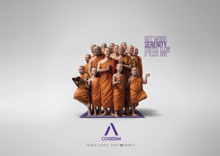 COGEDIM房地產(chǎn)平面廣告創(chuàng)意設計-上海廣告設計公司