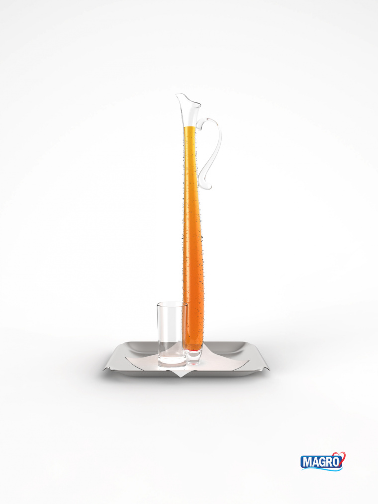 MAGRO品牌無糖產品平面廣告創意設計-上海廣告設計公司