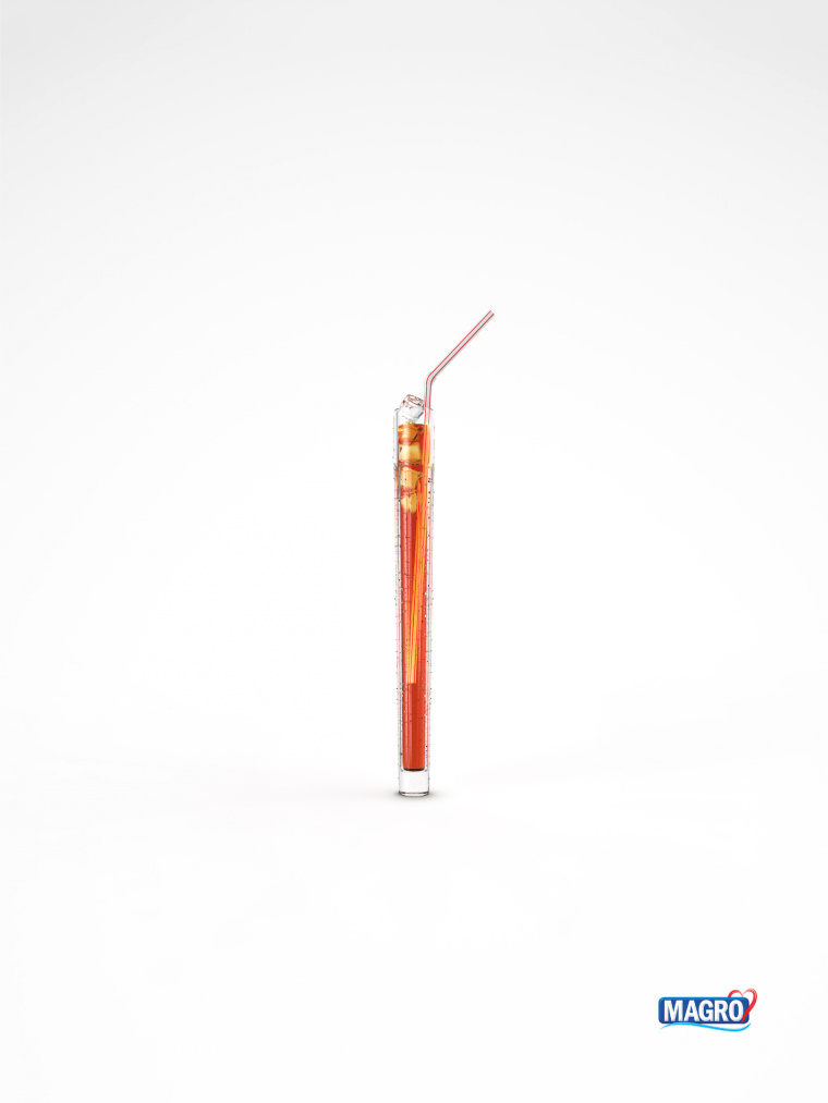 MAGRO品牌無糖產品平面廣告創意設計