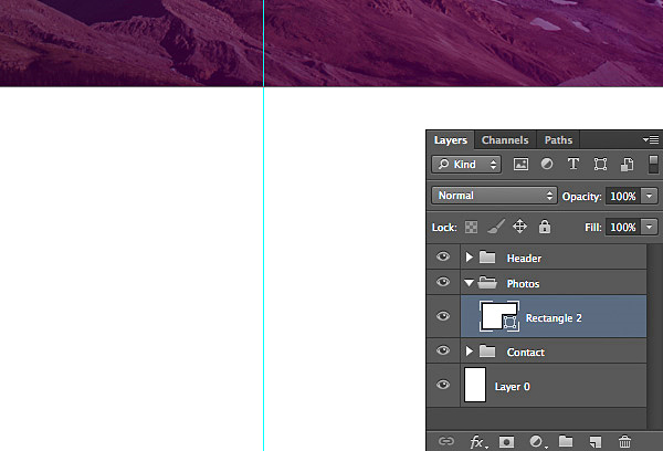 網站設計教程-如何在Photoshop中設計一個簡單的網頁-上海網站設計公司