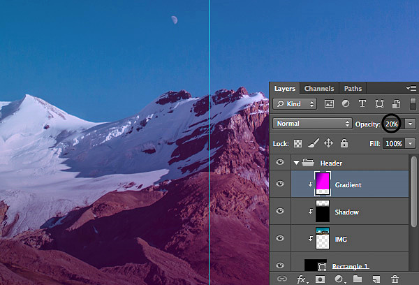 網站設計教程-如何在Photoshop中設計一個簡單的網頁-上海網站設計公司
