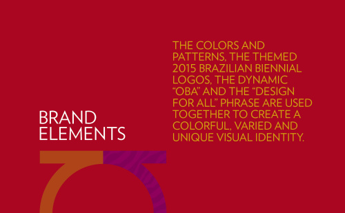 上海VI設計公司欣賞：巴西設計雙年展VI視覺識別設計