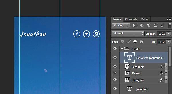 網站設計教程-如何在Photoshop中設計一個簡單的網頁-上海網站設計公司