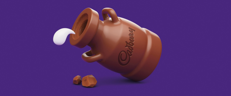 吉百利牛奶巧克力品牌設(shè)計(jì)包裝設(shè)計(jì)欣賞