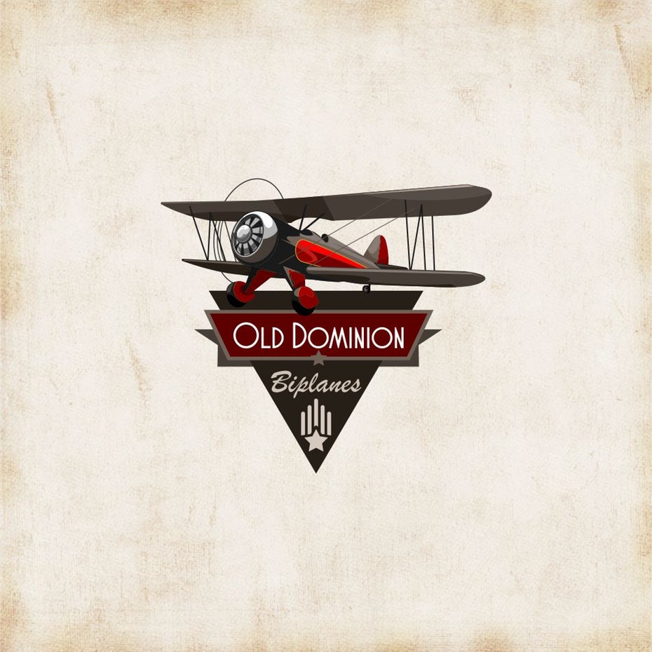 有插圖的和異想天開的三角形logo設計--上海logo設計公司