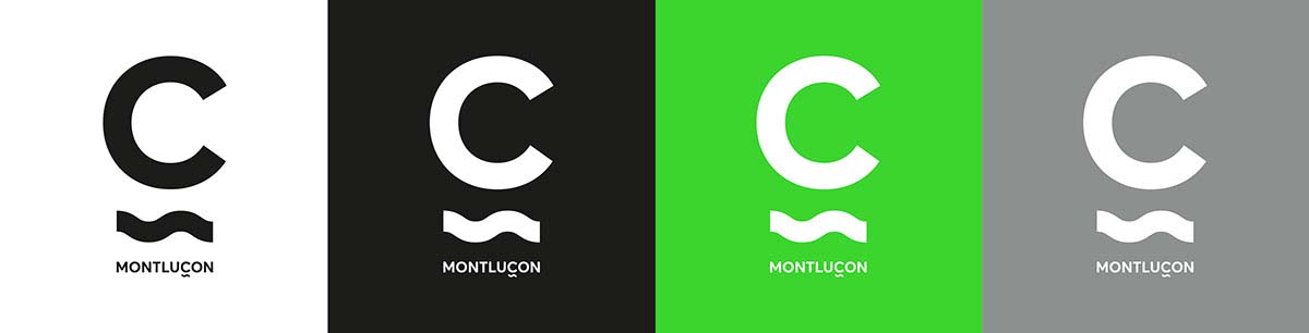 法國城市河道開發項目音符符號品牌形象VI設計logo設計