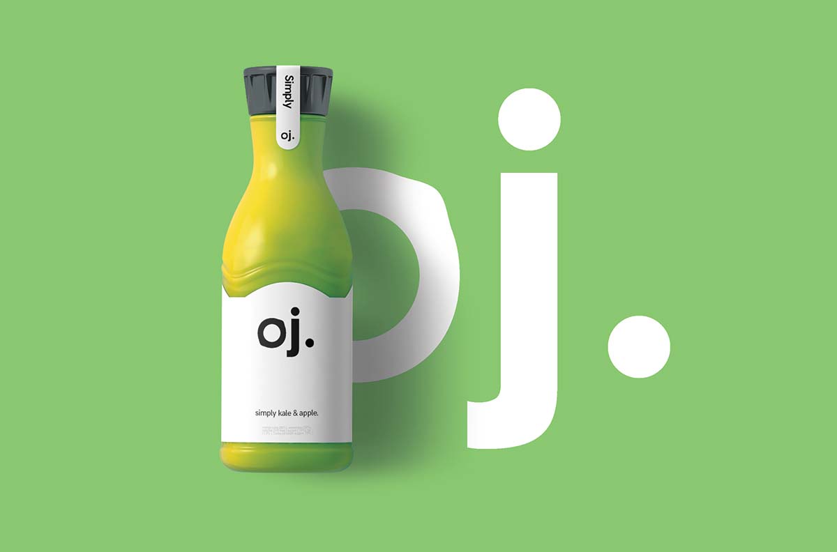 Oj. - Branding Concept飲料品牌設計包裝設計賞析
