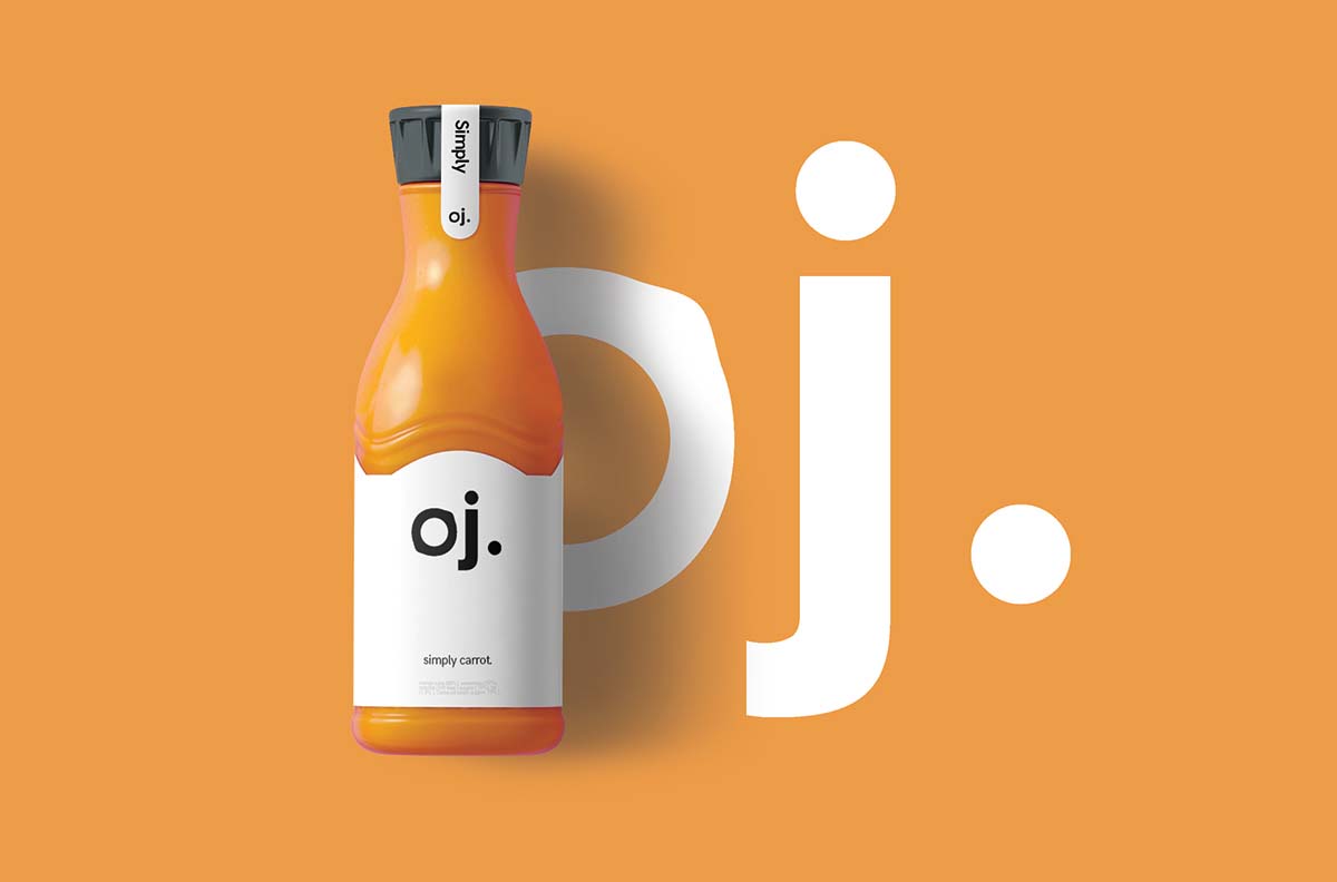 Oj. - Branding Concept飲料品牌設計包裝設計賞析