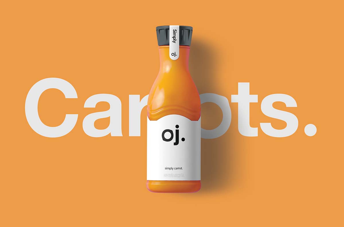 Oj. - Branding Concept飲料品牌設計包裝設計賞析