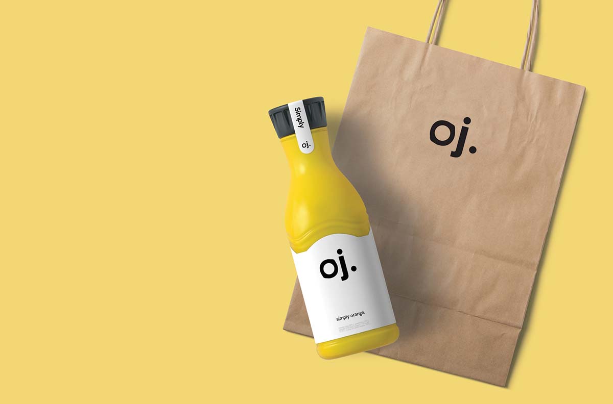 Oj. - Branding Concept飲料品牌設計包裝設計賞析