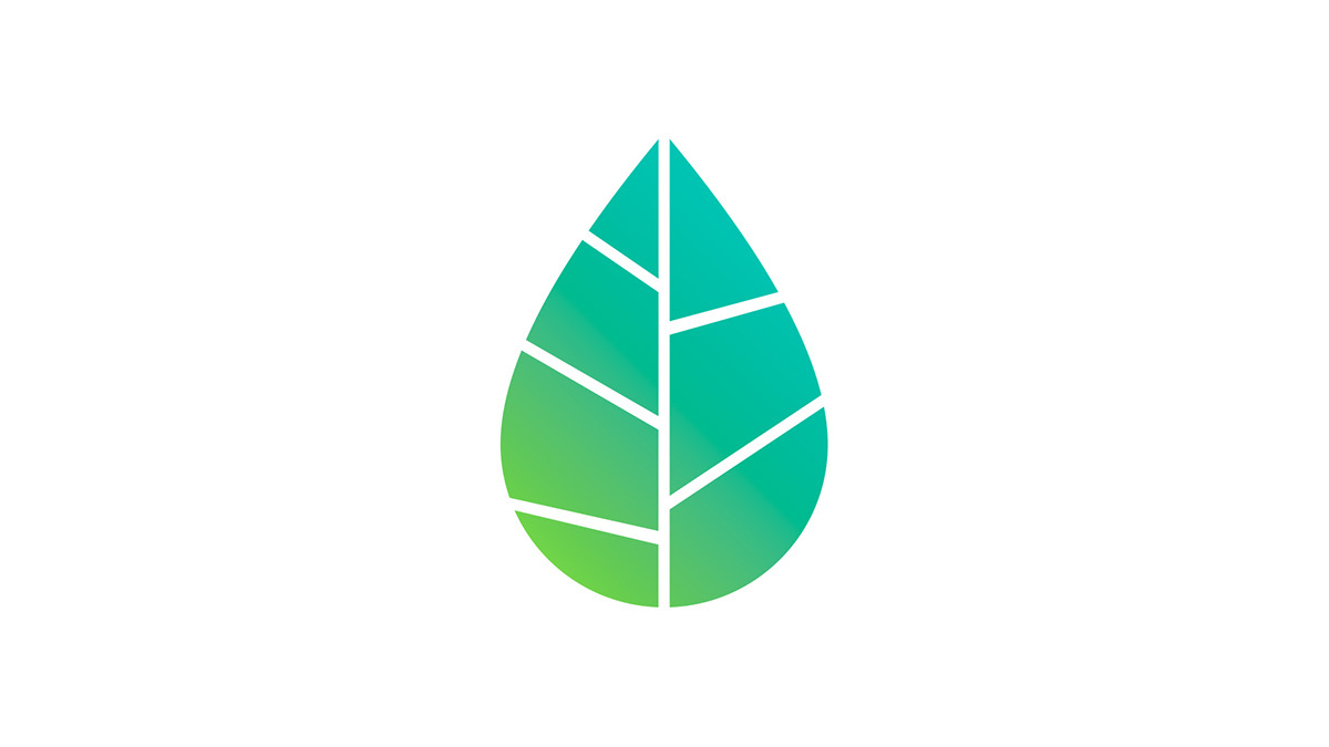 Amazonia 亞馬遜飲料葉子logo-上海logo設計公司