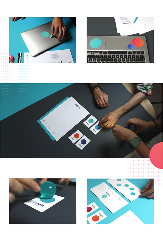 Gallieria 城市廣場休閑娛樂購物商業中心視覺識別VI設計-上海VI設計公司