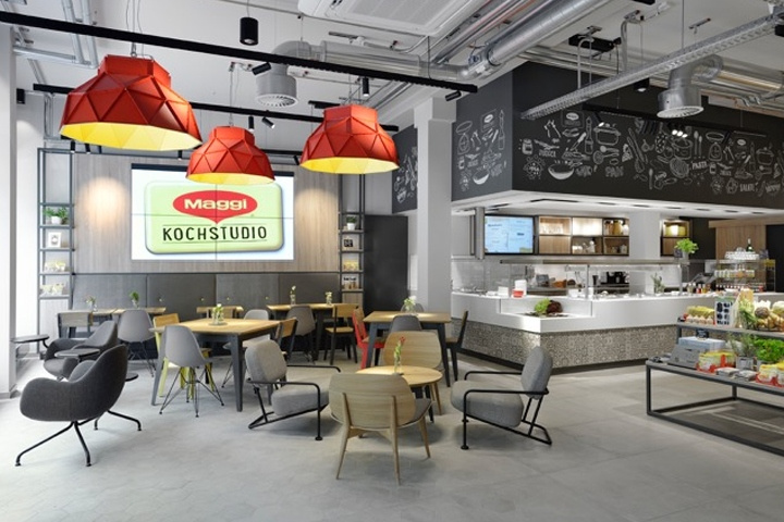 Maggi德國體驗式烹飪食品超市商店空間設計