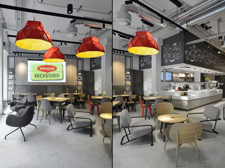 Maggi德國體驗式烹飪食品超市商店空間設計