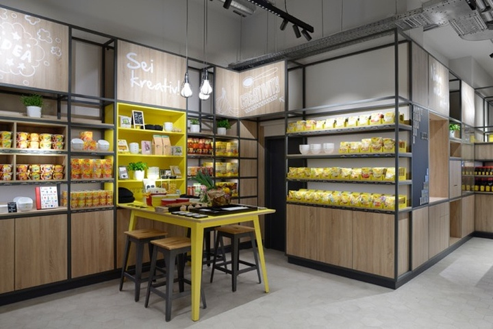 Maggi德國體驗式烹飪食品超市商店空間設計