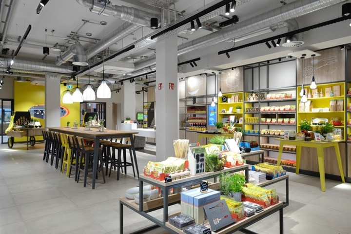 Maggi德國體驗式烹飪食品超市商店空間設計