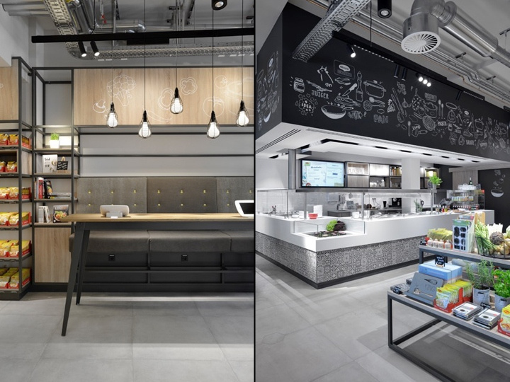 Maggi德國體驗式烹飪食品超市商店空間設計