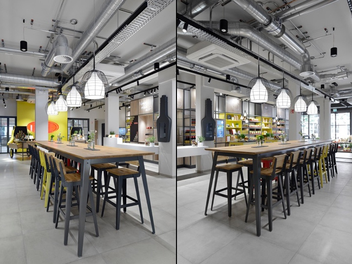 Maggi德國體驗式烹飪食品超市商店空間設計