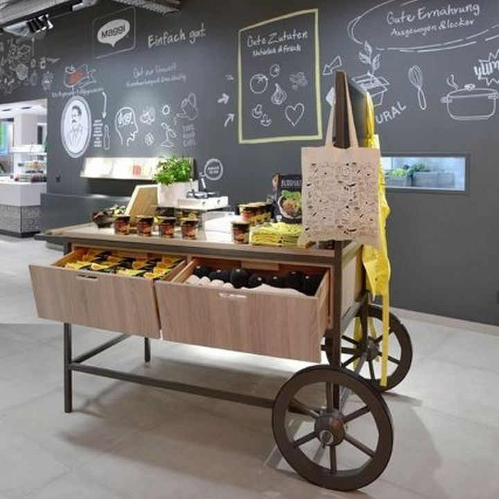 Maggi德國體驗式烹飪食品超市商店空間設計