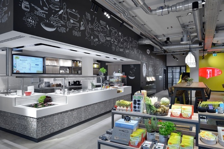 Maggi德國體驗式烹飪食品超市商店空間設計