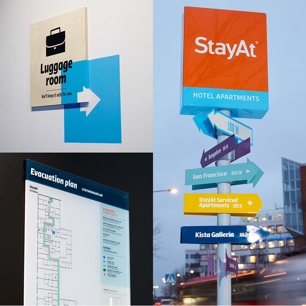 StayAt 瑞典公寓酒店導(dǎo)視系統(tǒng)設(shè)計(jì)