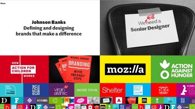 2017年倫敦7家最佳網站設計-約翰遜銀行網站-上海網站策劃設計公司